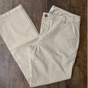 Old Navy‎ Bootcut Khaki Pants Womens Size 14 Classic Casual Semi-Évasé